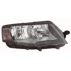 Skoda Octavia 2013-2019 Chrome Inner Halogen Head Lamp Unit Driver Side